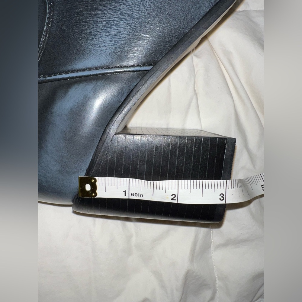 NEW Matisse Dane square toe, black leather pull on boots, black leather, 9.5 - Picture 7 of 11